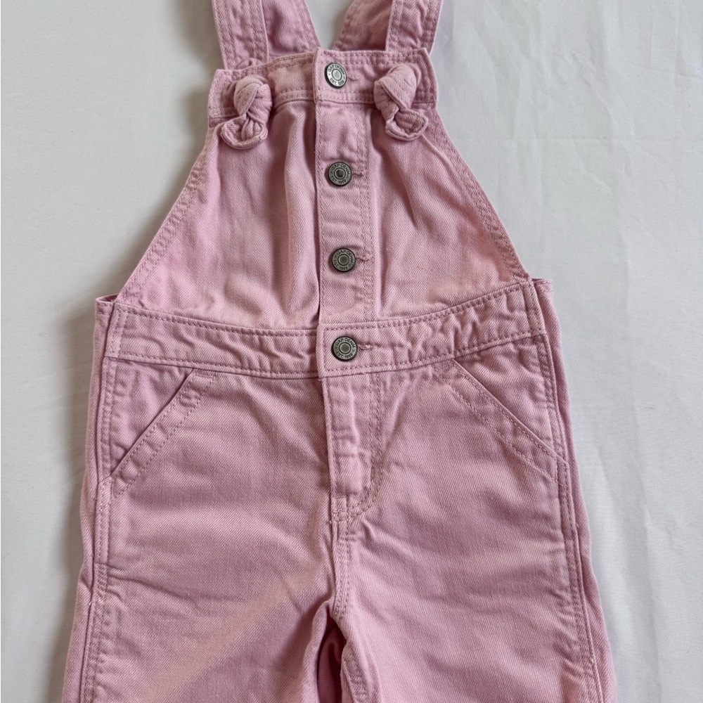 GAP Light Pink Kids Overalls